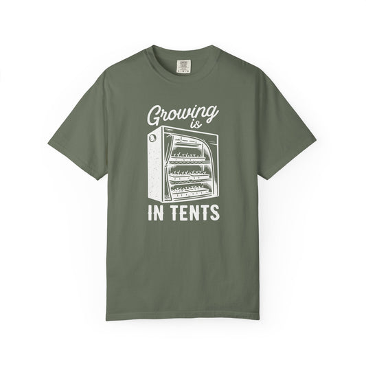 Growing Is In Tents Comfort Colors® Heavyweight T-shirt