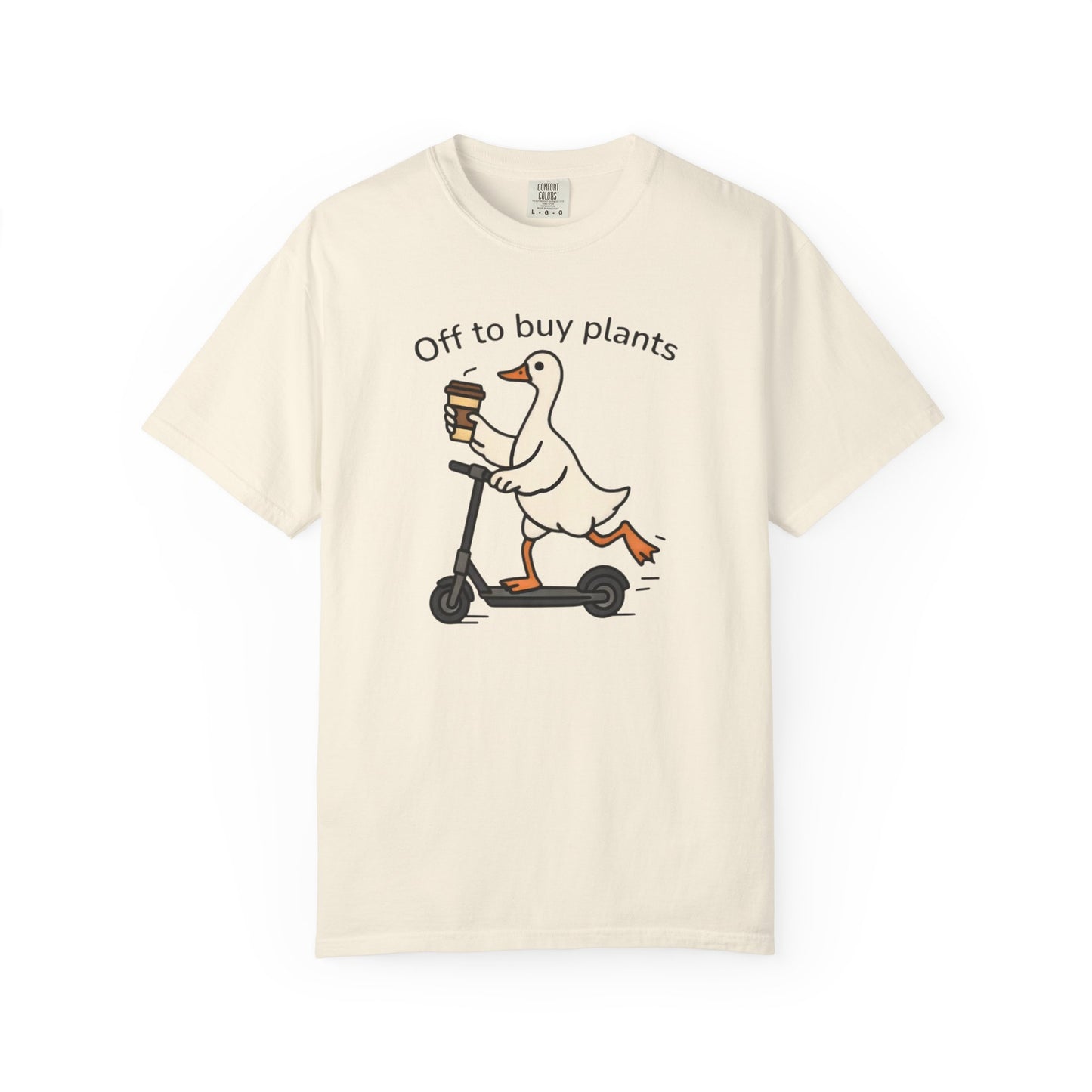 Off To Buy Plants Goose Comfort Colors® Heavyweight T-shirt