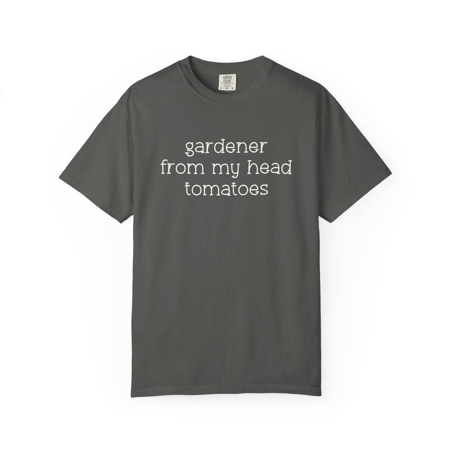 Gardener From My Head Tomatoes Comfort Colors® Heavyweight T-shirt