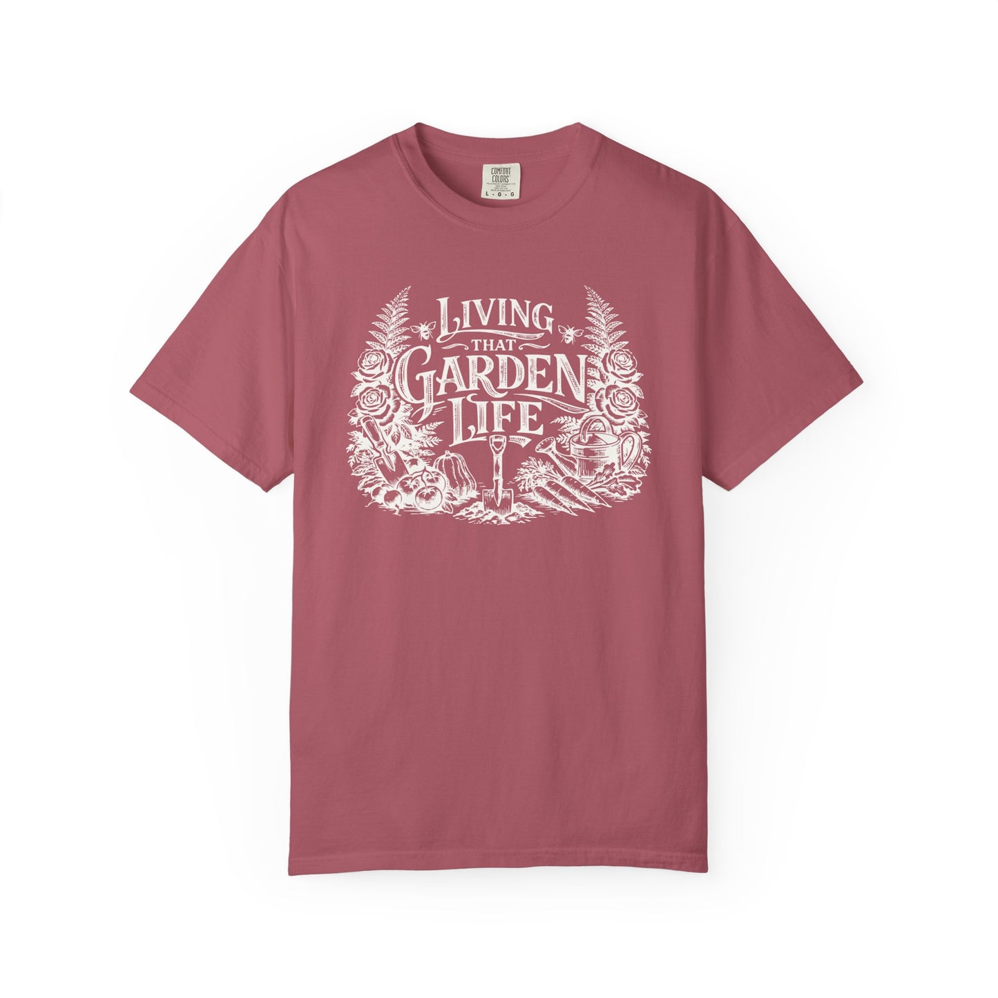 Living That Garden Life Comfort Colors® Heavyweight T-shirt