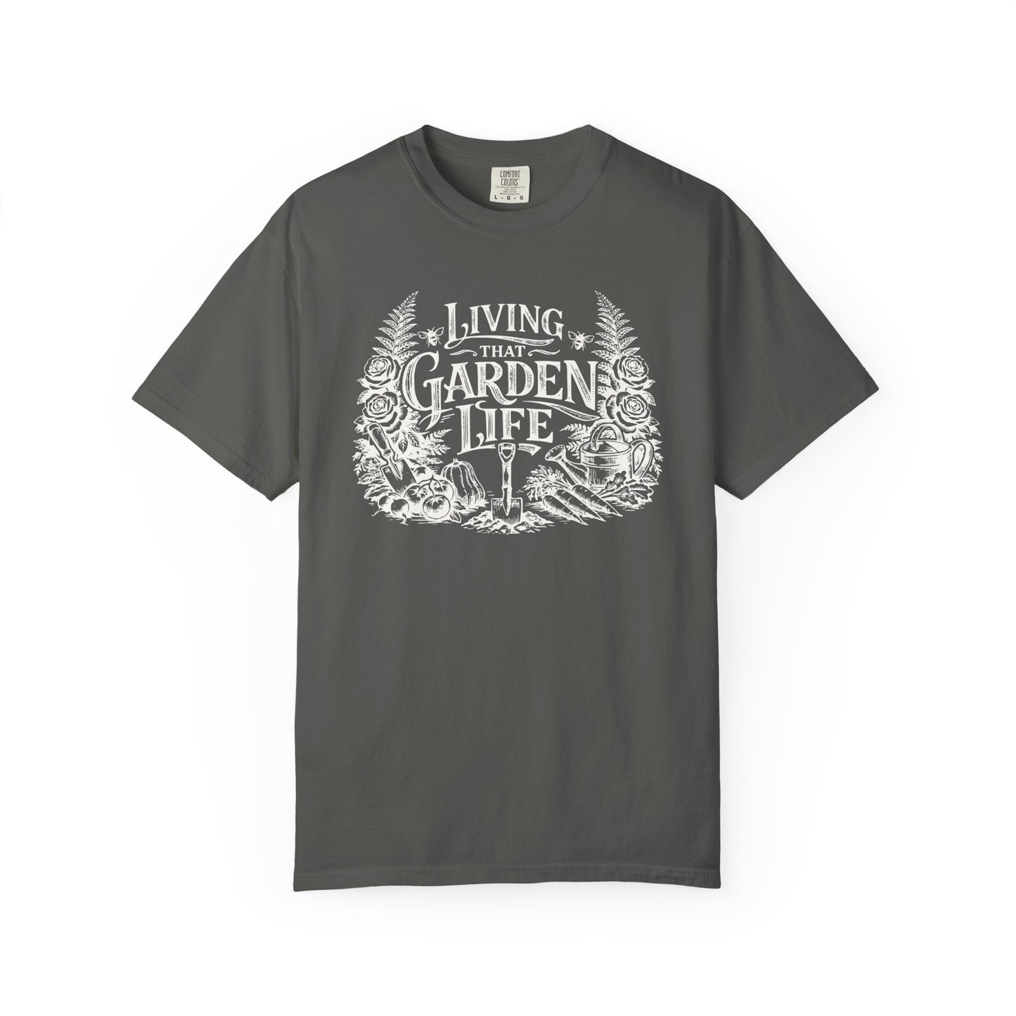 Living That Garden Life Comfort Colors® Heavyweight T-shirt