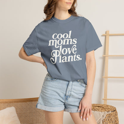 Cool Moms Love Plants Comfort Colors® Heavyweight T-shirt