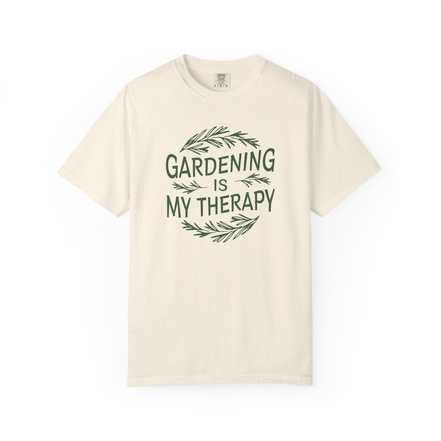Gardening Is My Therapy Comfort Colors® Heavyweight T-shirt
