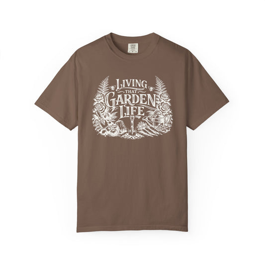 Living That Garden Life Comfort Colors® Heavyweight T-shirt