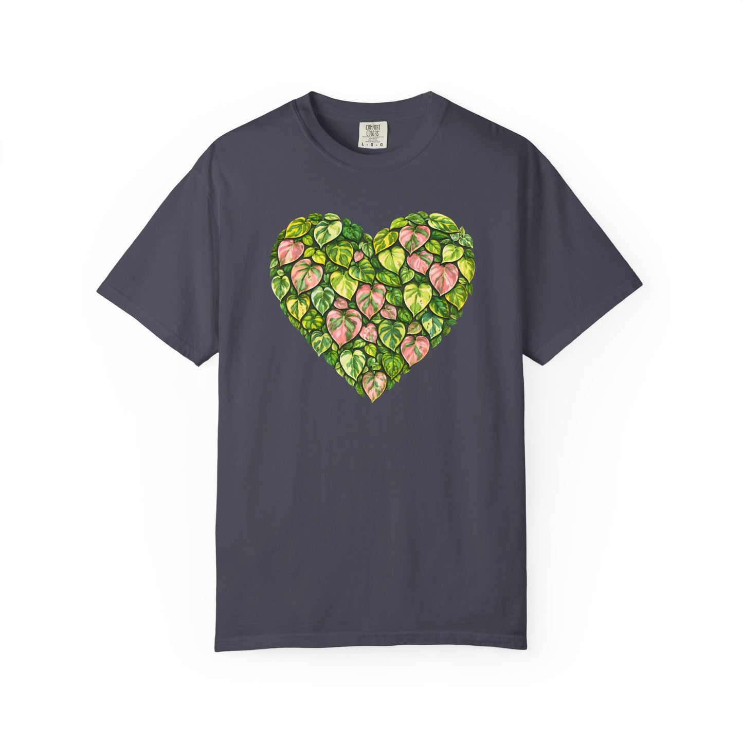 Heart Of Philodendron And Pothos Comfort Colors® Heavyweight T-shirt