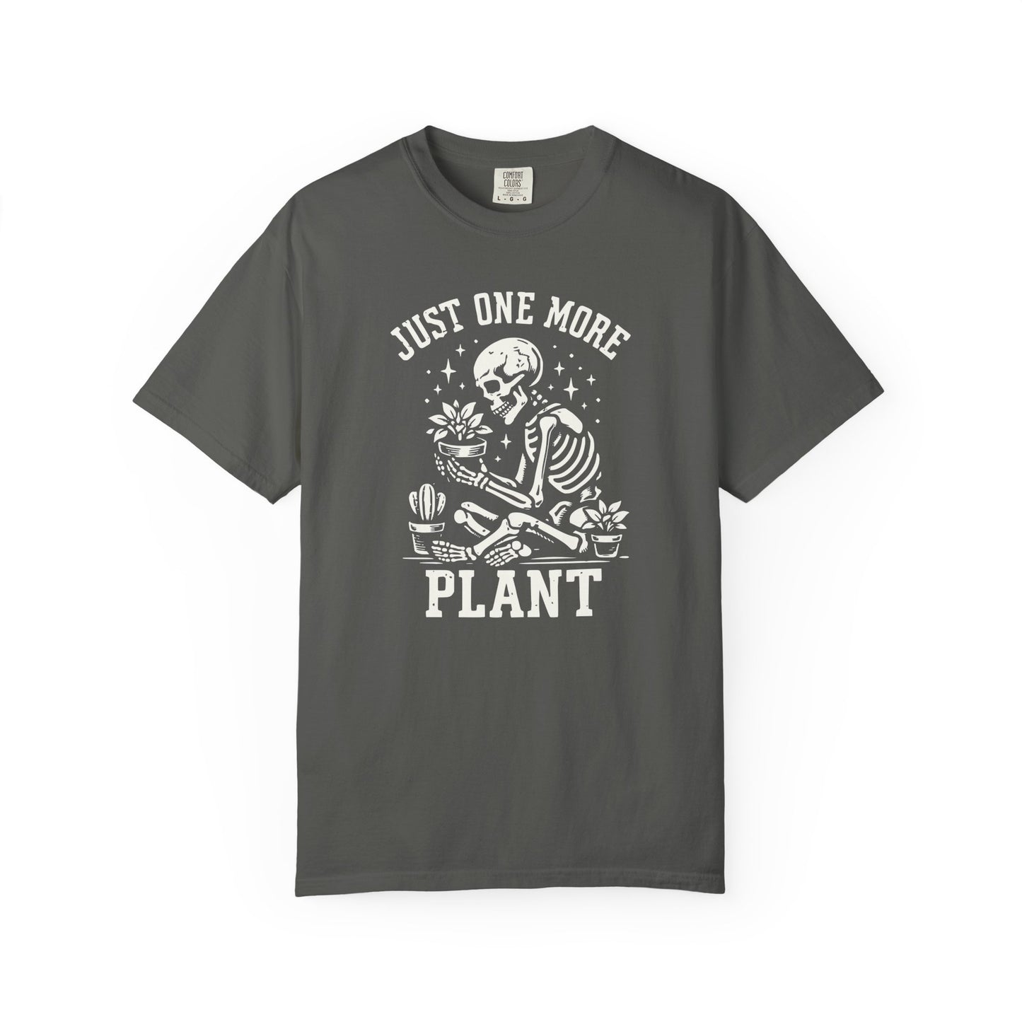 Just One More Plant Skeleton Comfort Colors® Heavyweight T-shirt