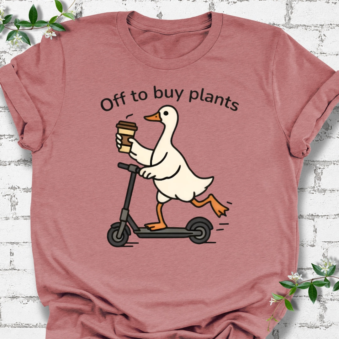 Off To Buy Plants Goose Lightweight Tee
