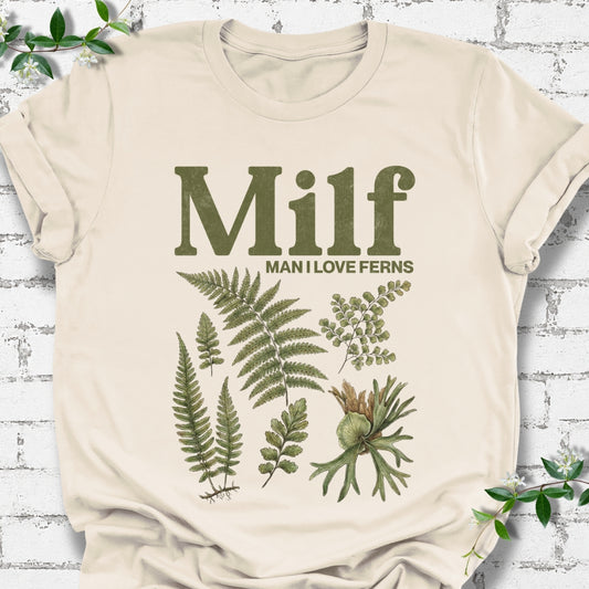 Milf Man I Love Ferns Lightweight Tee