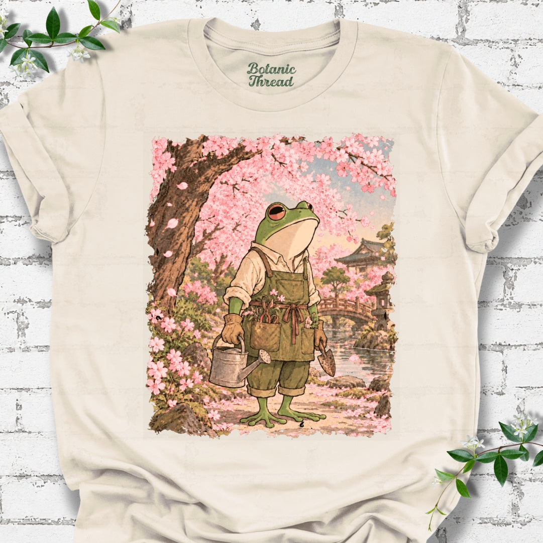 Cherry Blossom Frog T-Shirt