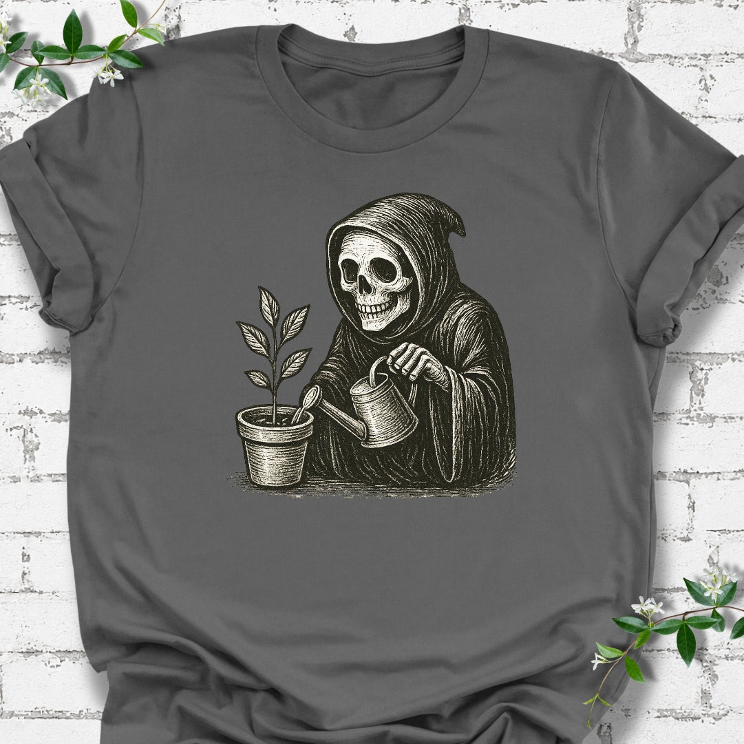 Grim Reaper Plant Lover Lightweight Tee