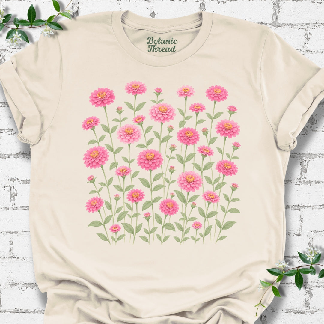Zinnia Cottagecore T-Shirt