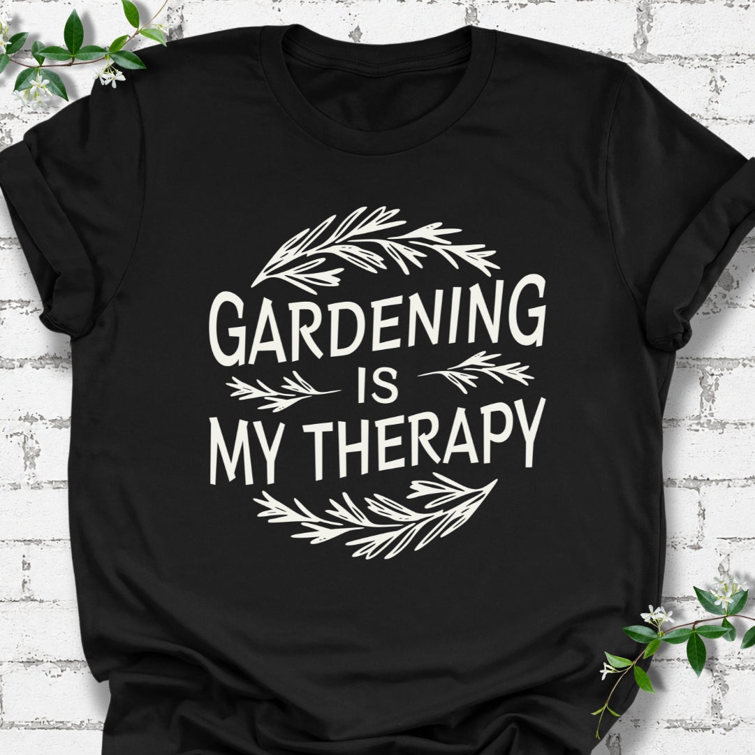 Gardening Is My Therapy Lightweight Tee