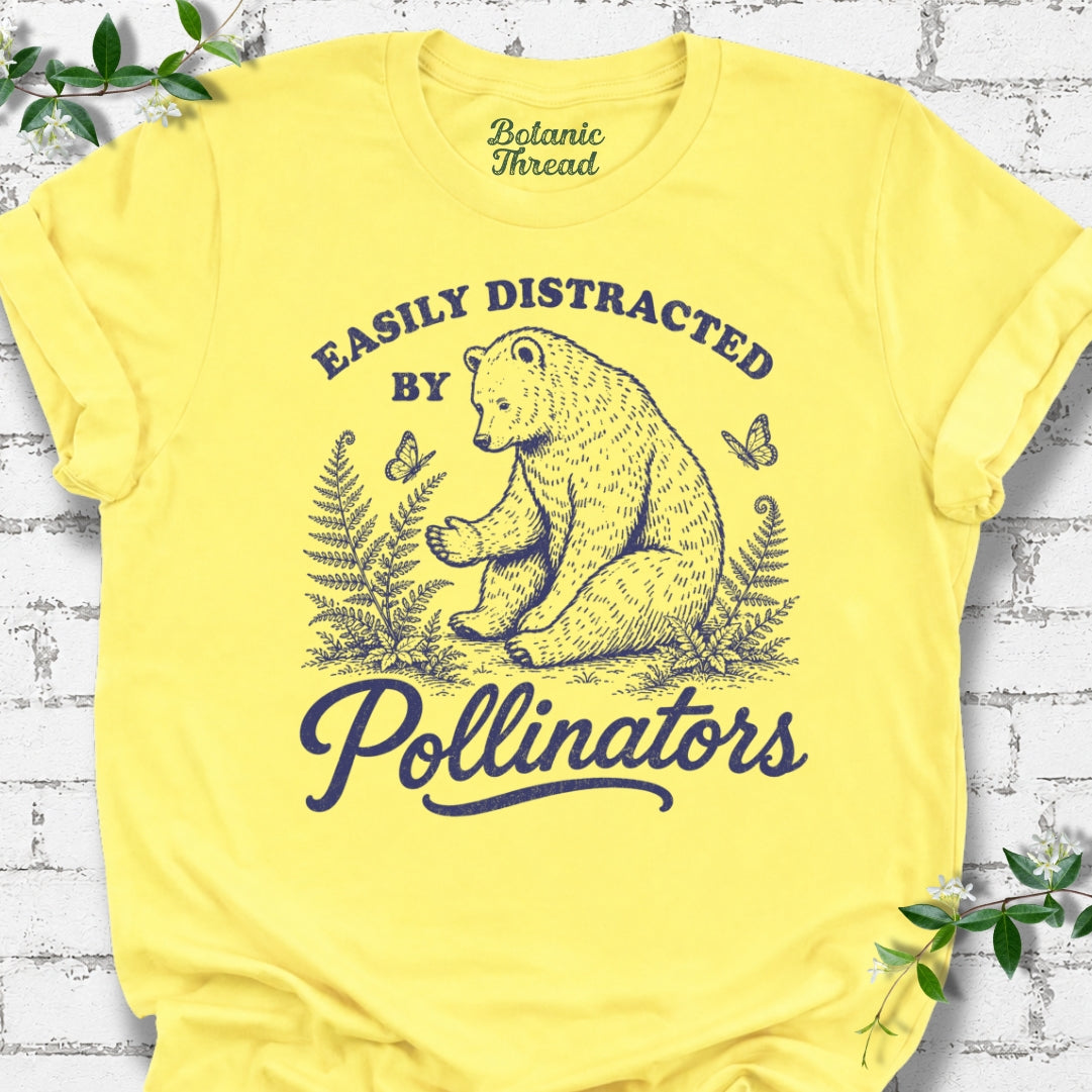 Easily Distracted By Pollinators Lightweight Tee