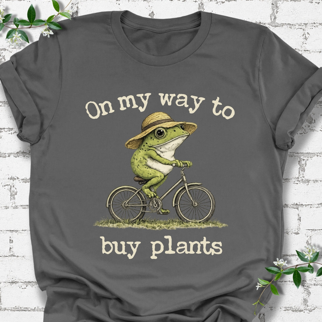 On My Way To Buy Plants Lightweight Tee