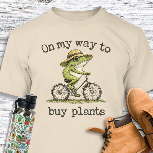 On My Way To Buy Plants T-Shirt