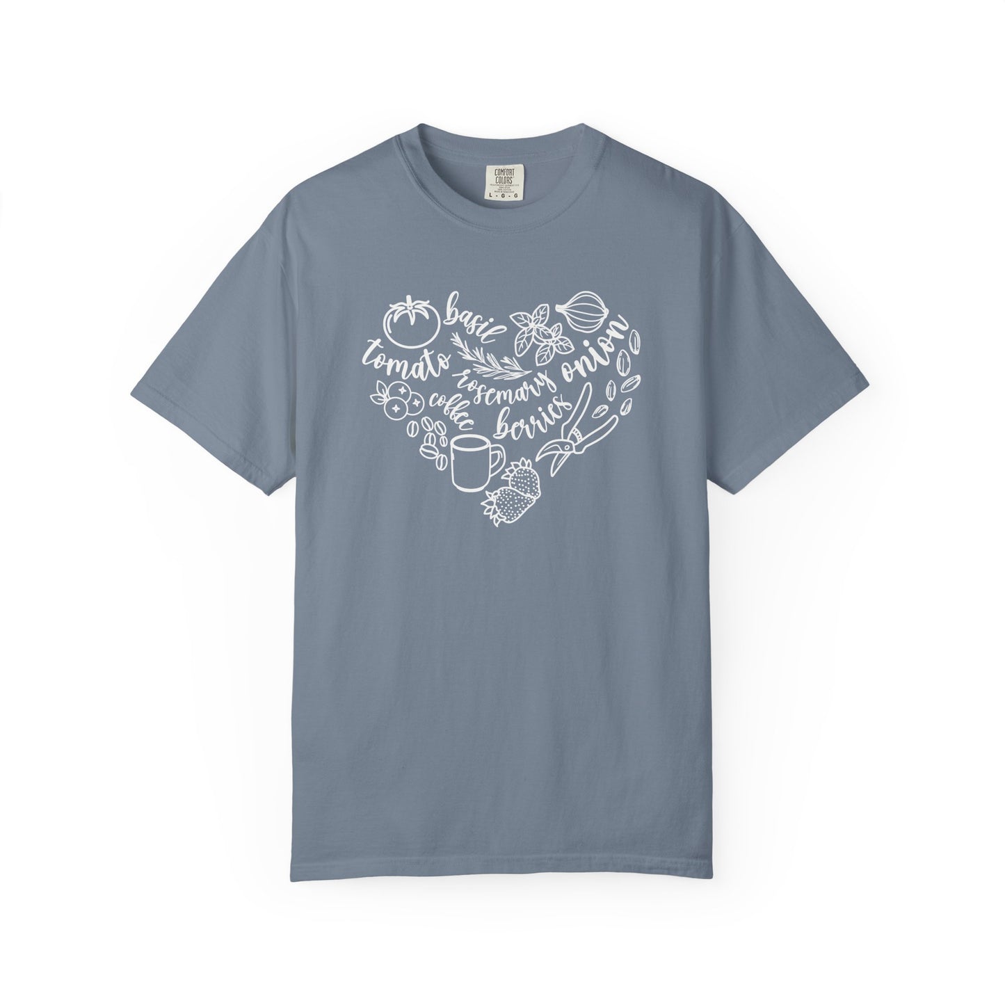 Heart Full Of Plants Comfort Colors® Heavyweight T-shirt