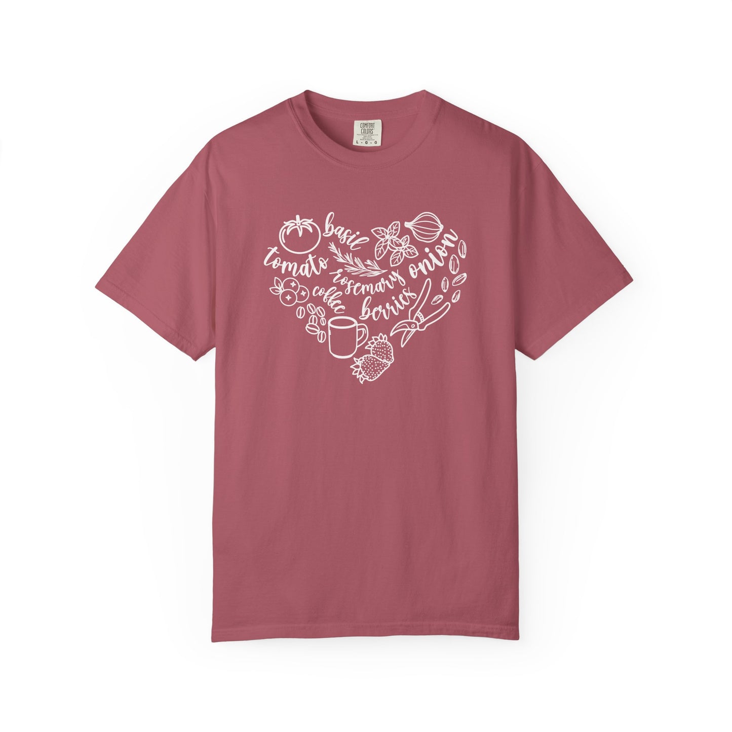 Heart Full Of Plants Comfort Colors® Heavyweight T-shirt