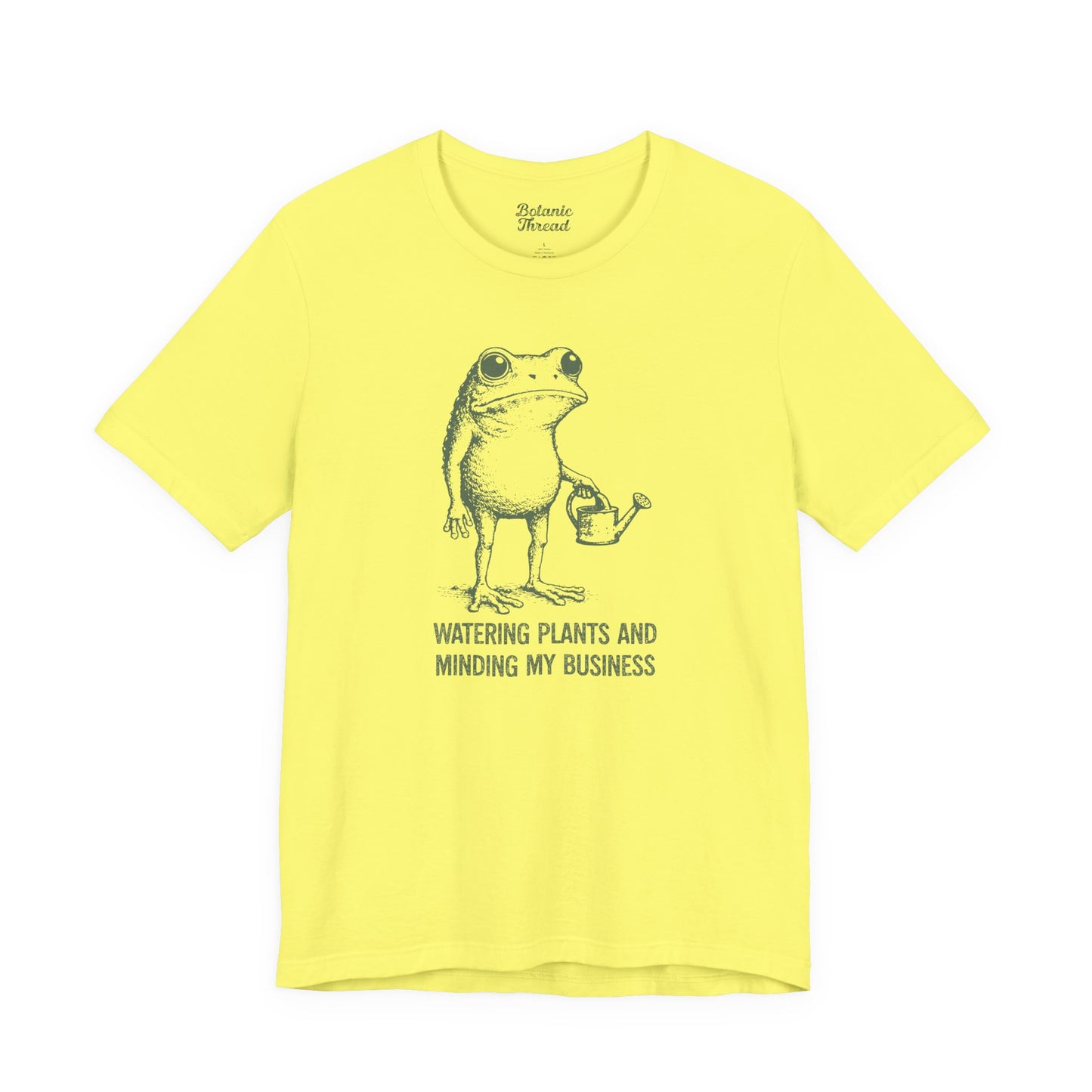 Watering Plants And Minding My Business Lightweight Tee