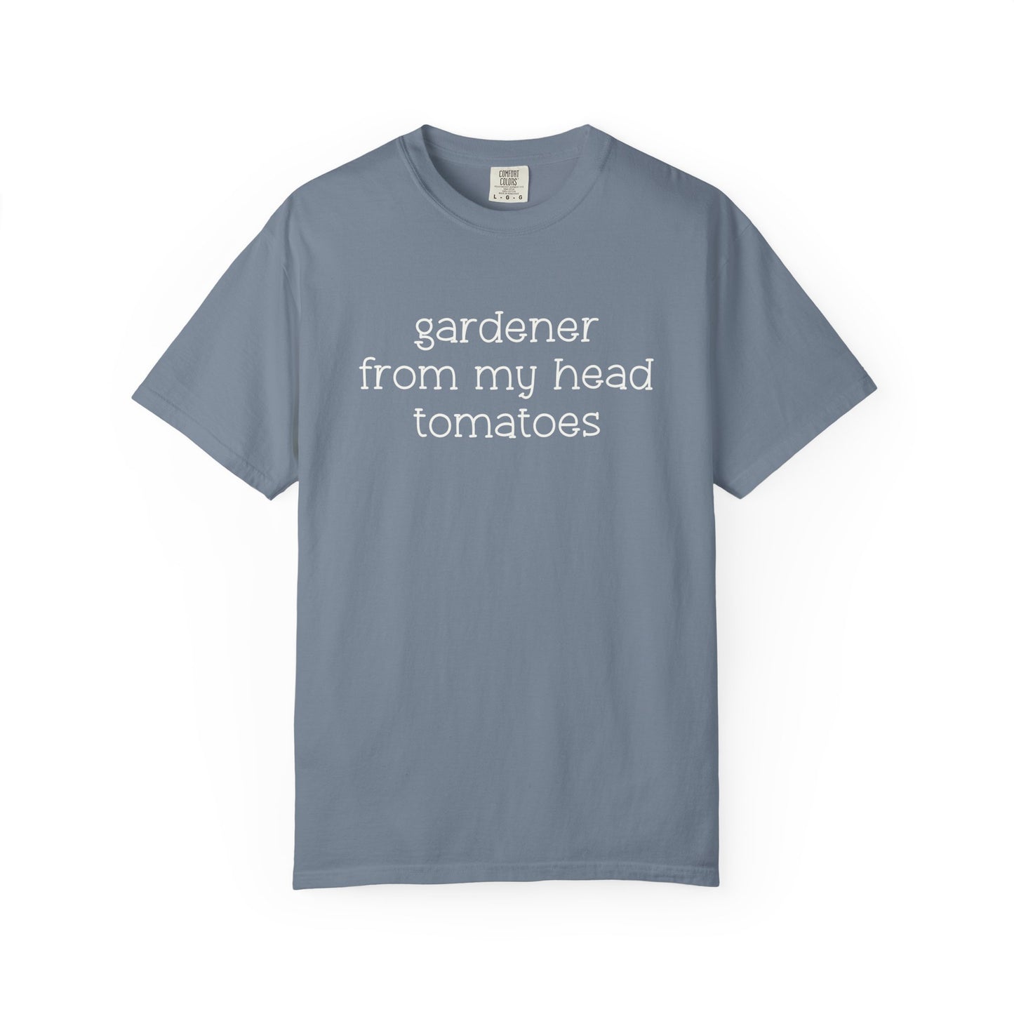 Gardener From My Head Tomatoes Comfort Colors® Heavyweight T-shirt