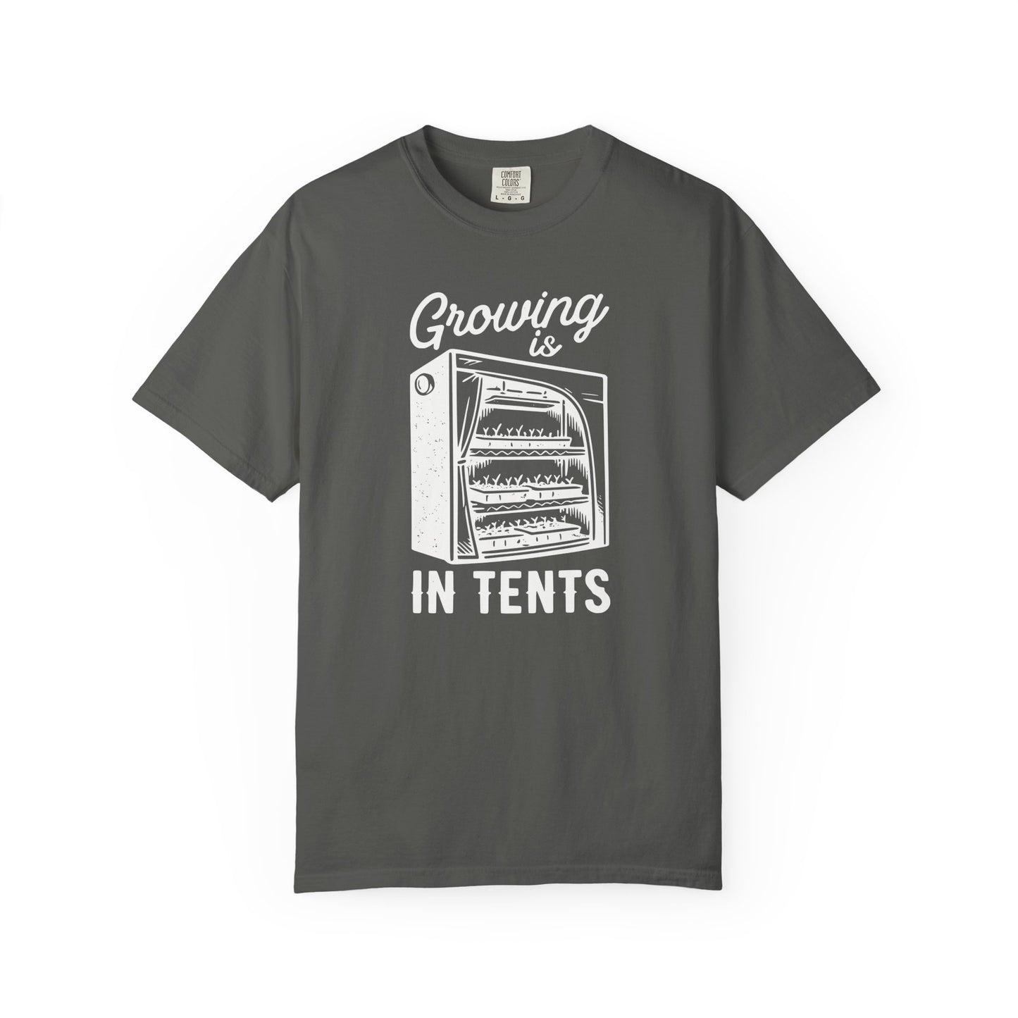 Growing Is In Tents Comfort Colors® Heavyweight T-shirt