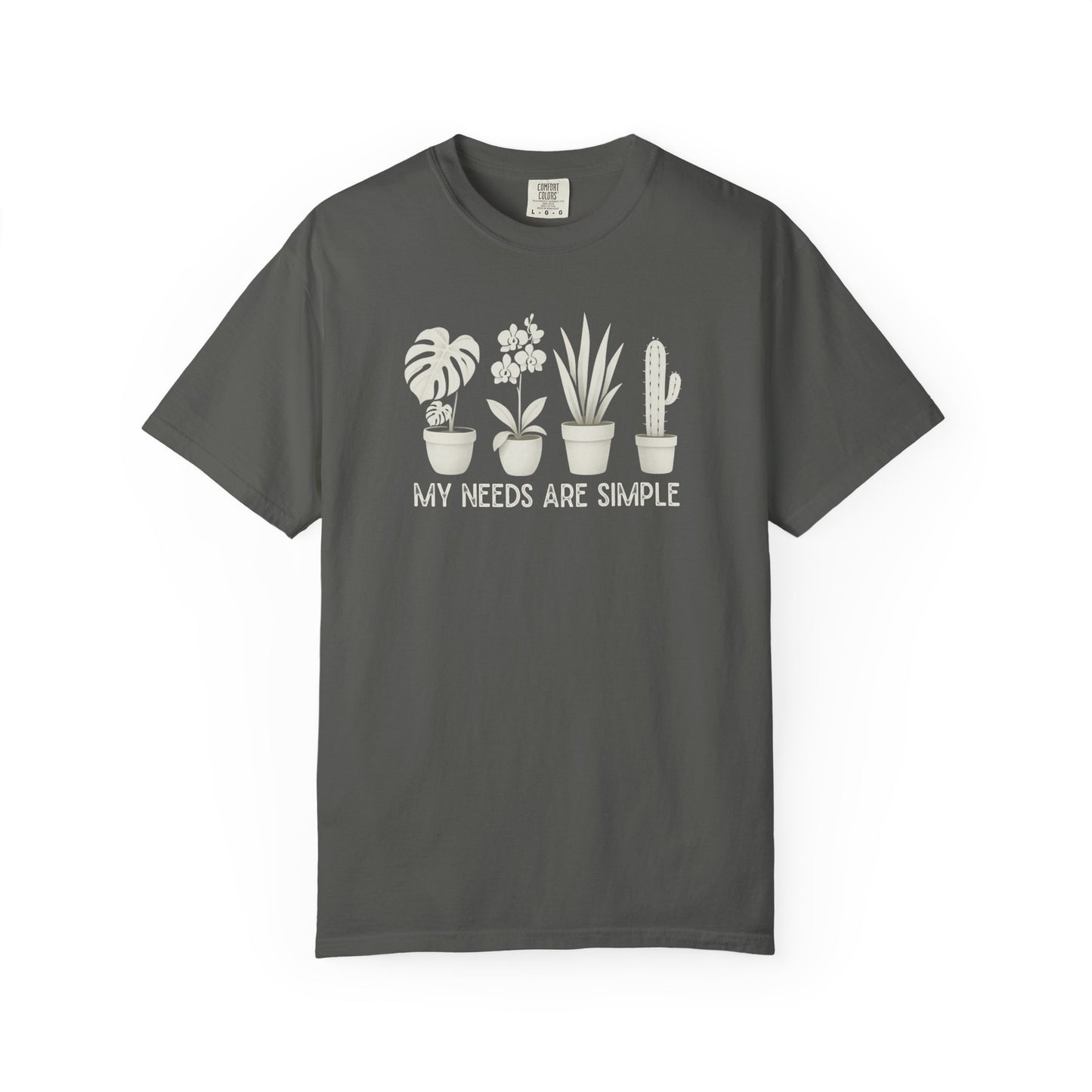 My Needs Are Simple Comfort Colors® Heavyweight T-shirt