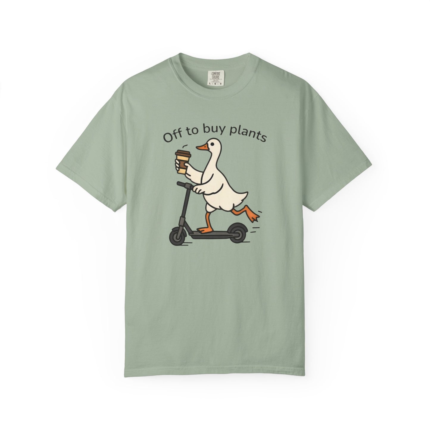 Off To Buy Plants Goose Comfort Colors® Heavyweight T-shirt