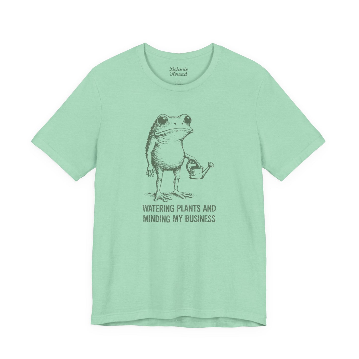 Watering Plants And Minding My Business Lightweight Tee