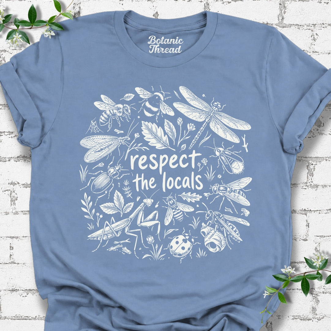 Respect The Locals Insects Lightweight Tee