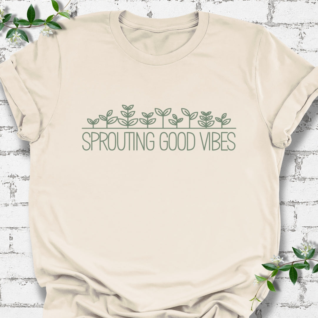 Sprouting Good Vibes Lightweight Tee
