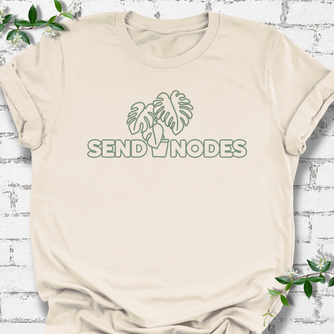 Send Nodes Monstera Lightweight Tee