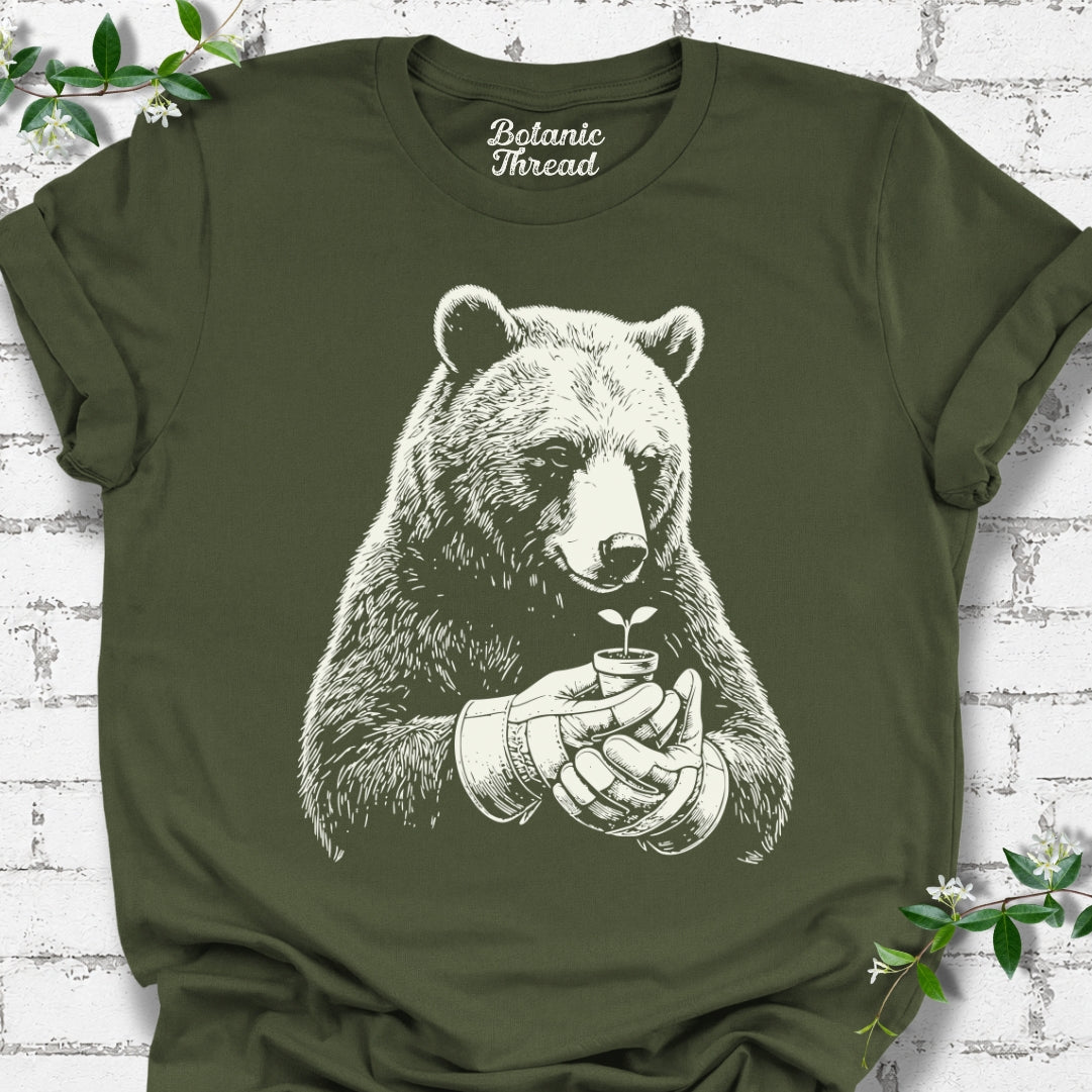 Bear With Seedling Lightweight Tee
