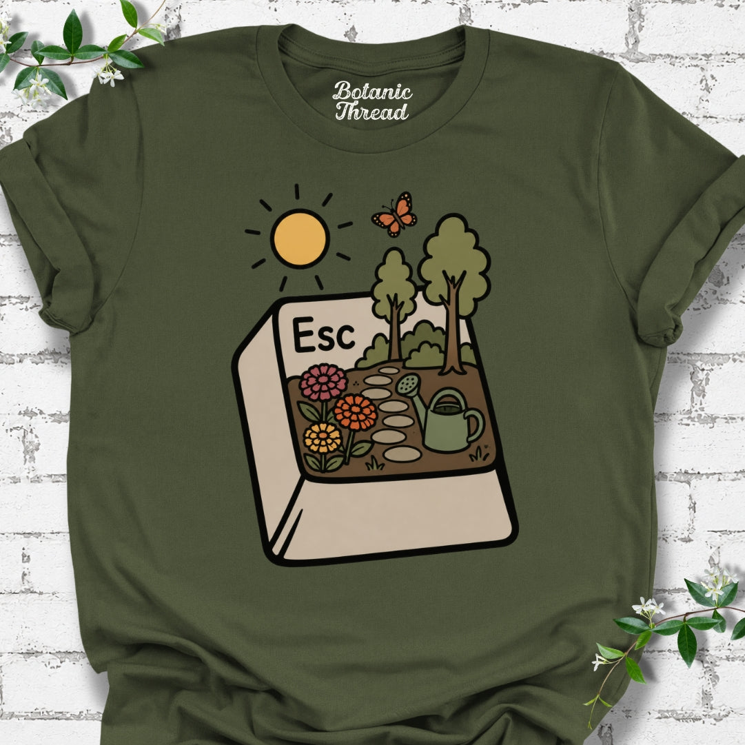 Escape To The Garden Lightweight Tee