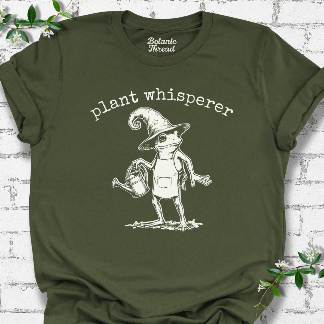 Plant Whisperer Frog T-Shirt