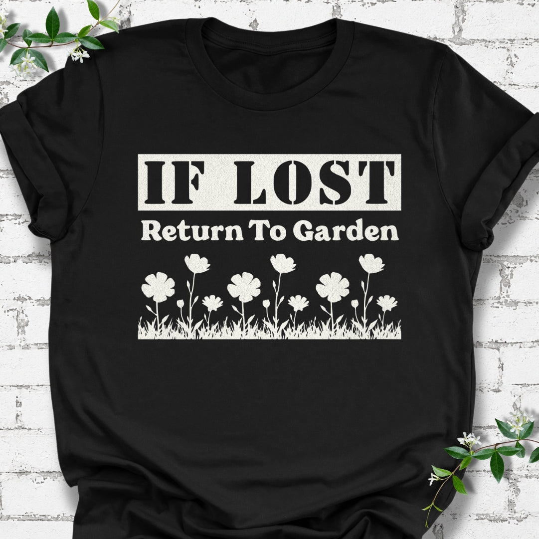 IF LOST Return To Garden Lightweight Tee