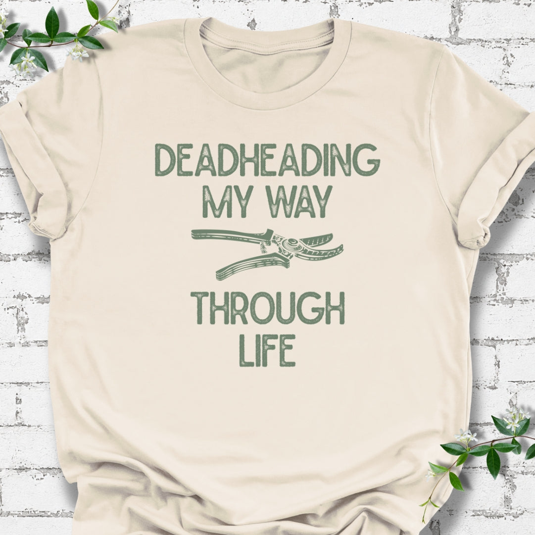 Deadheading My Way Through Life Lightweight Tee