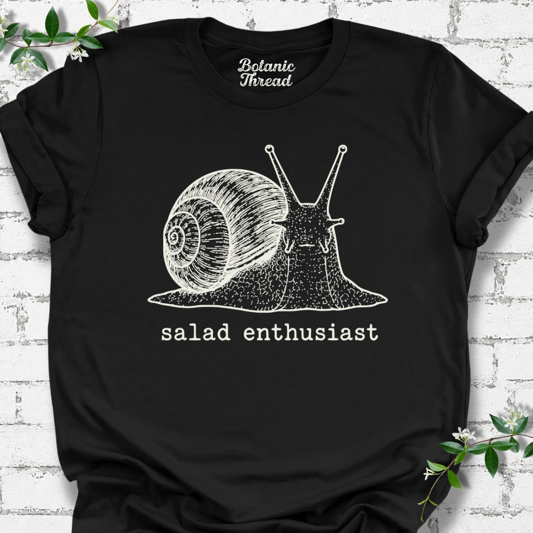 Salad Enthusiast Snail Lightweight Tee