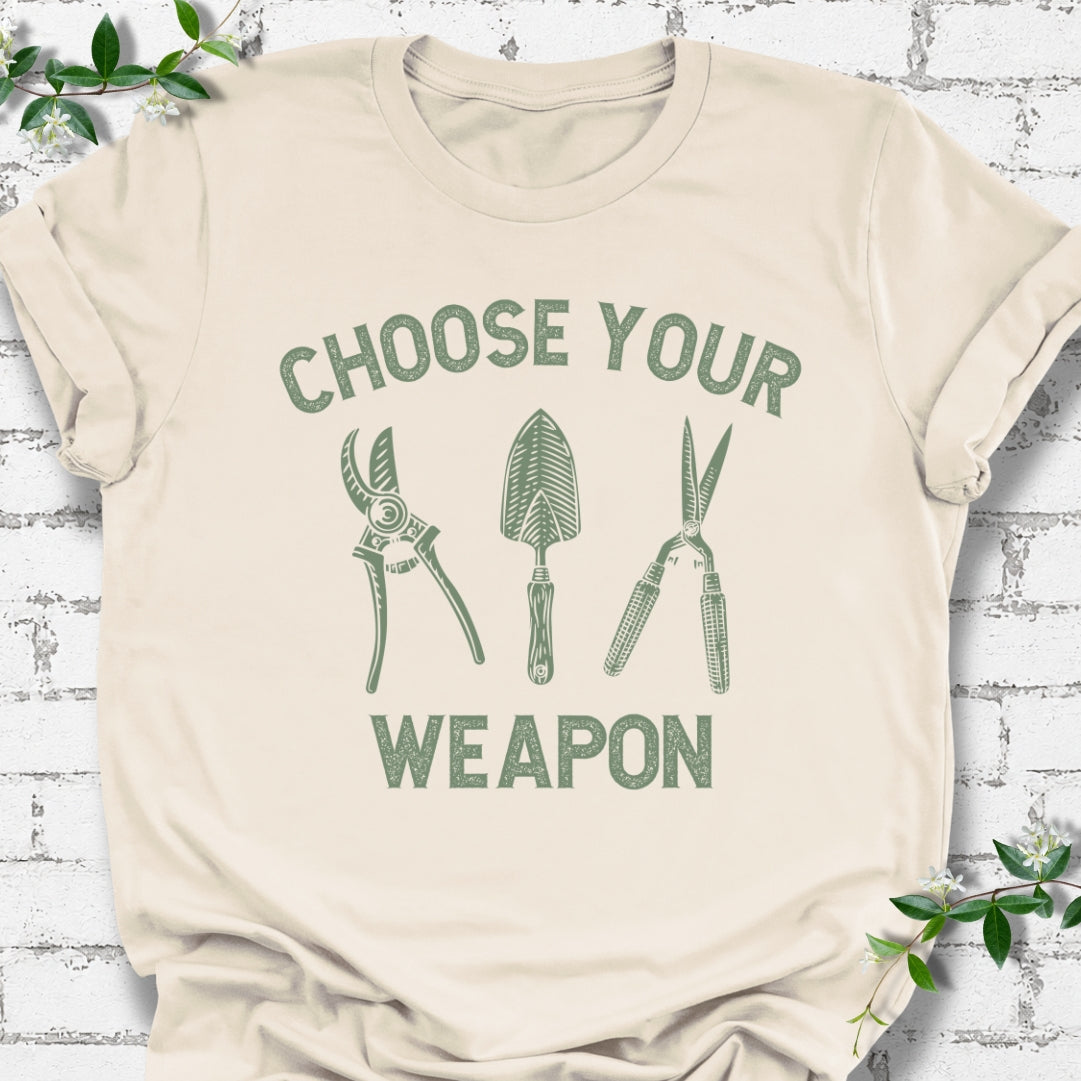 Choose Your Weapon Gardener Lightweight Tee