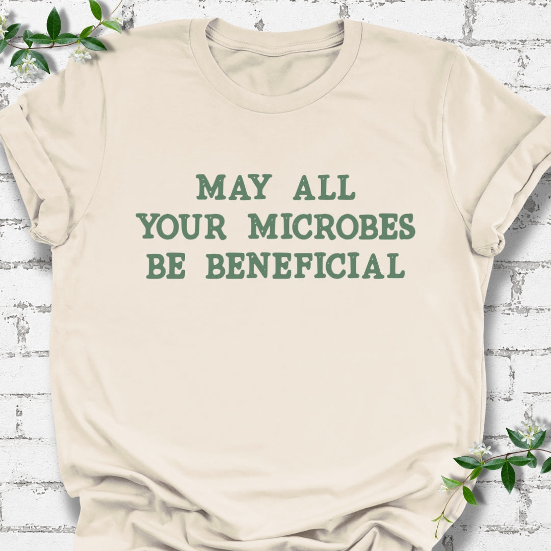 May All Your Microbes Be Beneficial Lightweight Tee