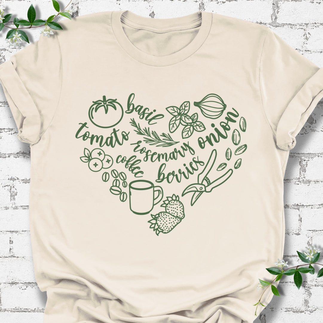 Heart Full Of Plants Lightweight Tee