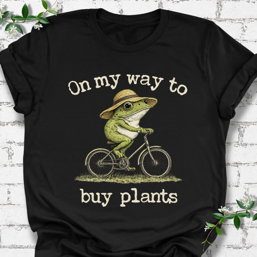 On My Way To Buy Plants Lightweight Tee