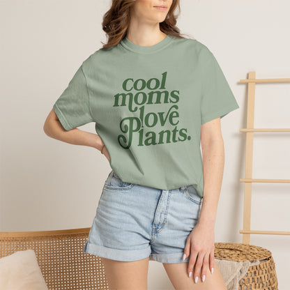 Cool Moms Love Plants Comfort Colors® Heavyweight T-shirt