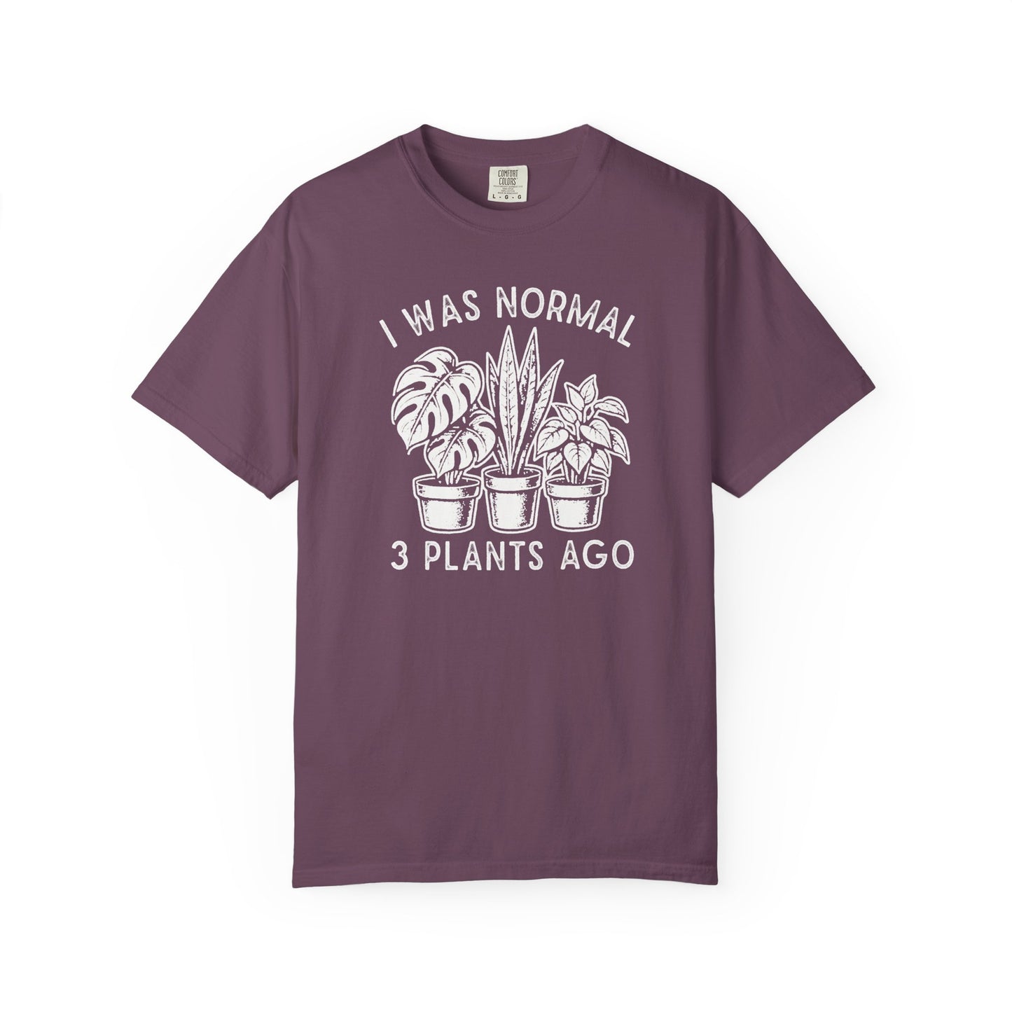 I Was Normal 3 Plants Ago #2 Comfort Colors® Heavyweight T-shirt