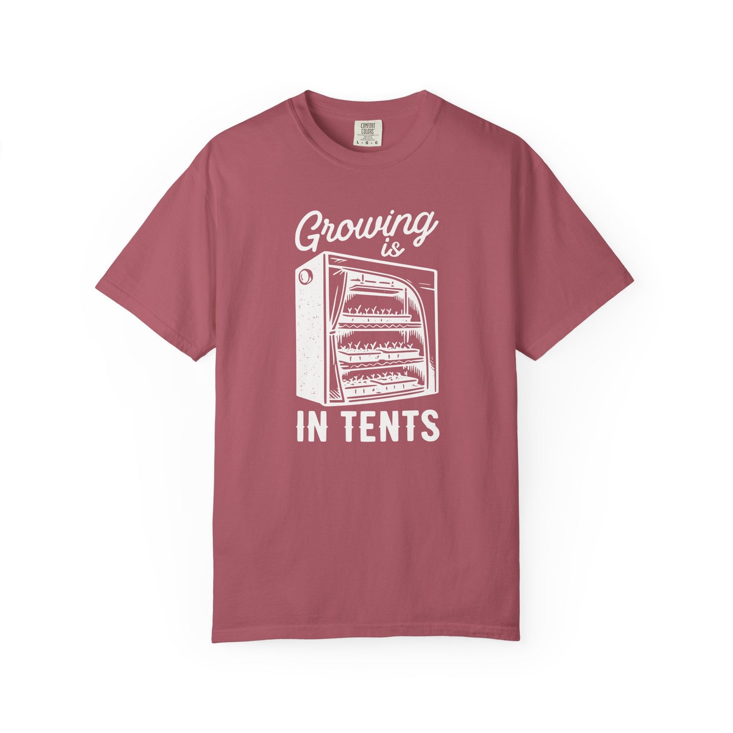 Growing Is In Tents Comfort Colors® Heavyweight T-shirt