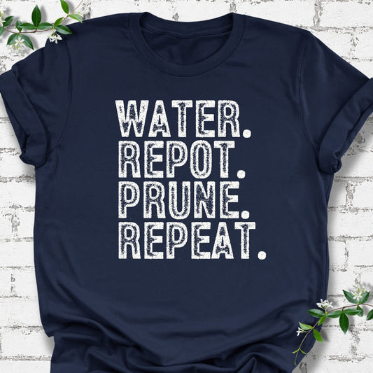Water. Repot. Prune. Repeat.  Lightweight Tee