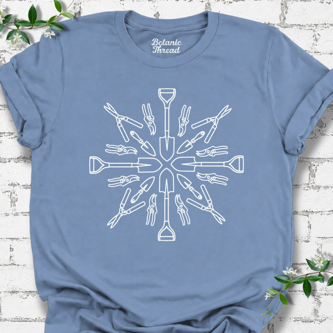 Garden Tool Mandala T-Shirt
