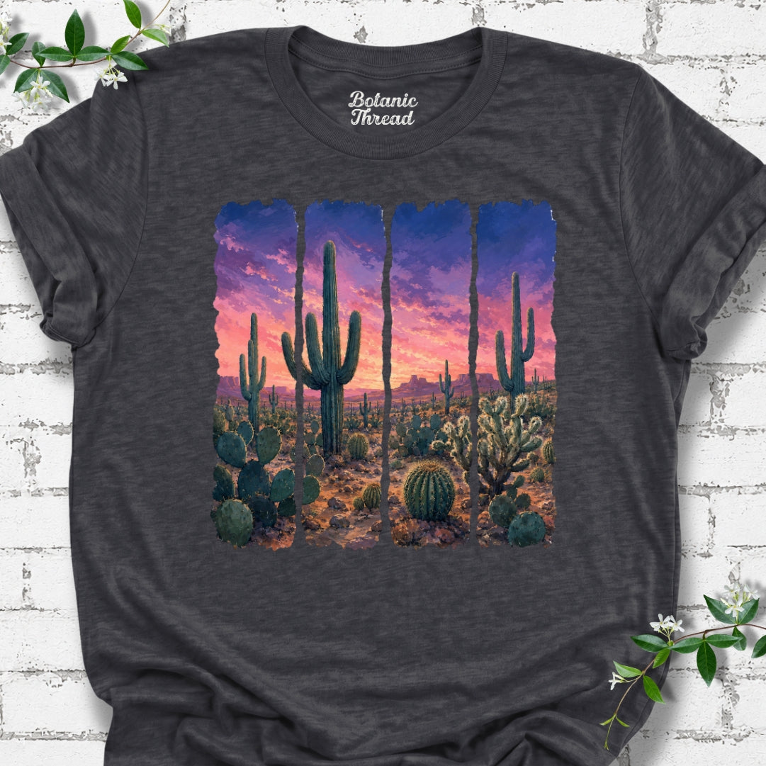 Desert Sunset Paint Strokes T-Shirt