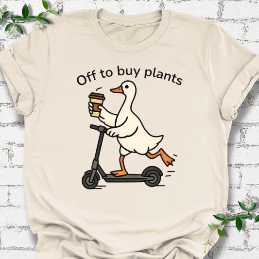 Off To Buy Plants Goose Lightweight Tee