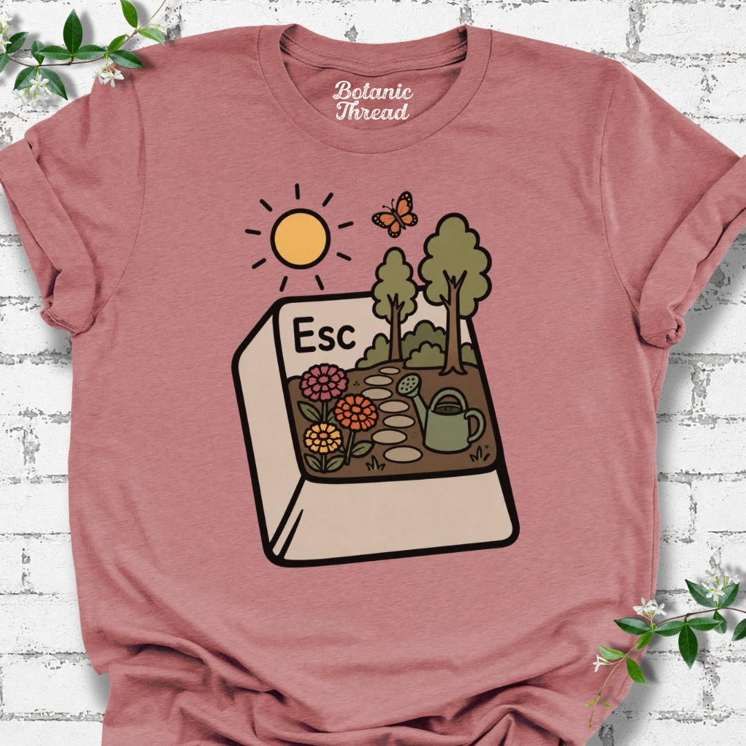 Escape To The Garden Lightweight Tee