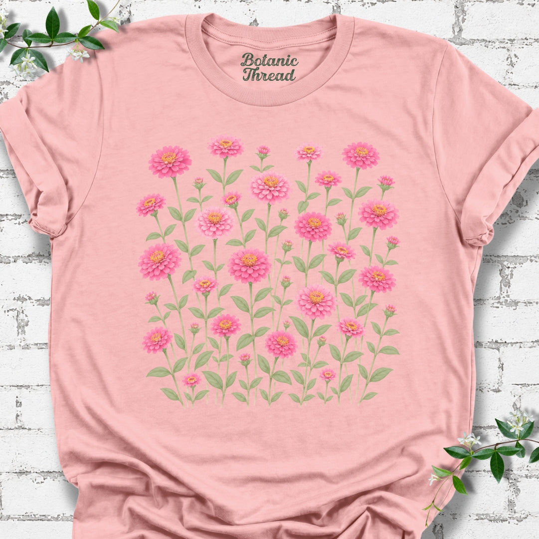 Zinnia Cottagecore T-Shirt