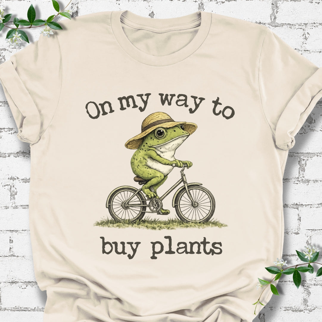 On My Way To Buy Plants Lightweight Tee